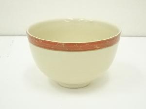 加藤藤山造　帯山水文茶碗